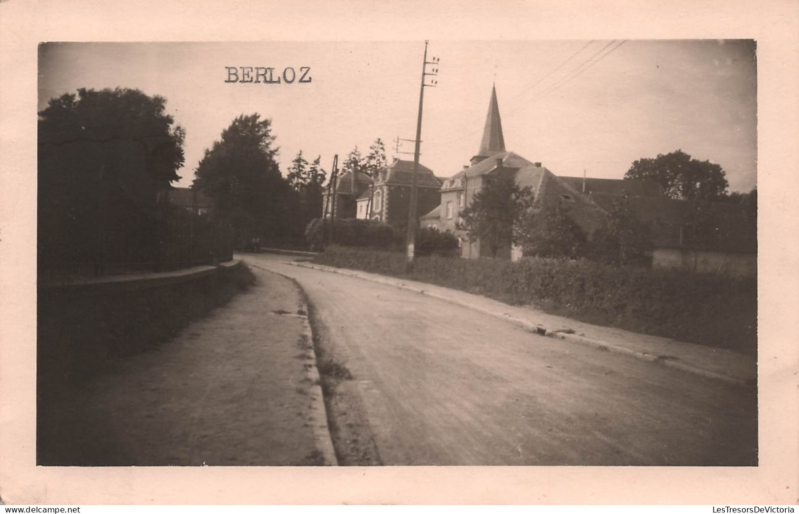 BELGIQUE - Berloz - Carte Photo - Mr Dodion Bourgmestre - Carte Postale Ancienne - Berloz