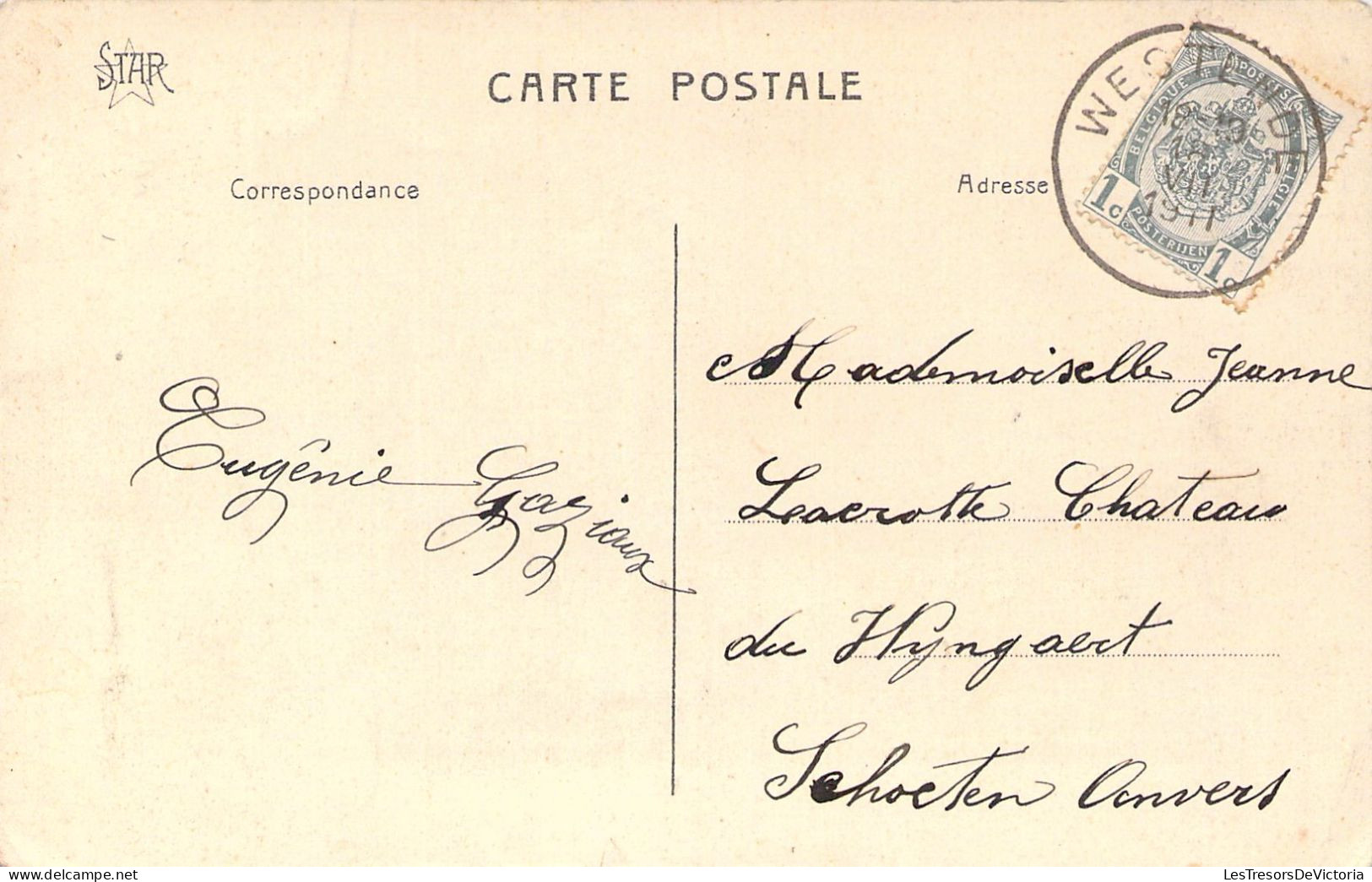 BELGIQUE - MIDDELKERKE - La Rue De Vienne - Carte Postale Ancienne - Sonstige & Ohne Zuordnung