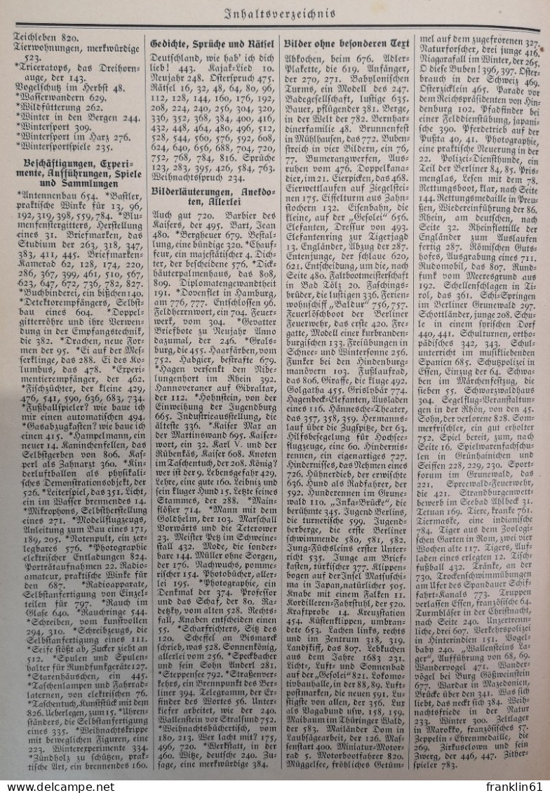 Der Gute Kamerad. Illustrierte  Knaben-Zeitung. 40.Folge. - Andere & Zonder Classificatie