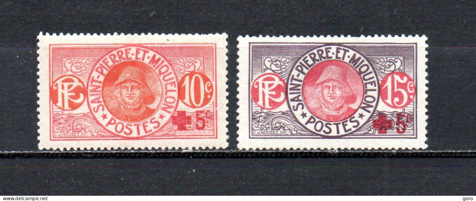 San Pedro Y Miquelon   1915-17  .-   Y&T   Nº    105/106 - Used Stamps