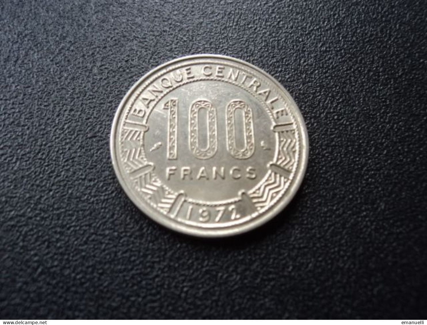 GABON : 100 FRANCS  1972    KM 12      SUP - Gabon