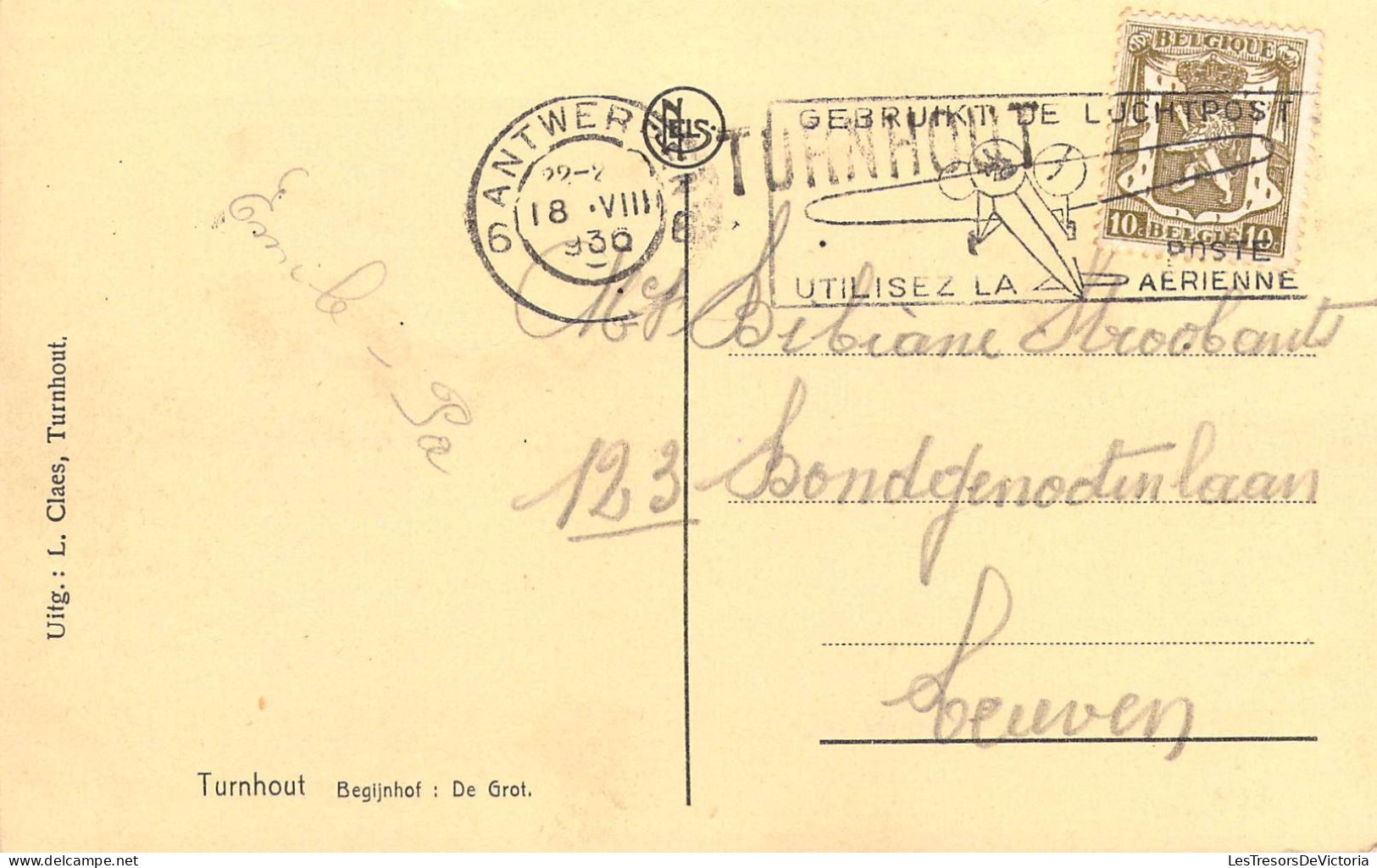 BELGIQUE - Turnhout - Begijnhof : De Grot - Carte Postale Ancienne - Autres & Non Classés