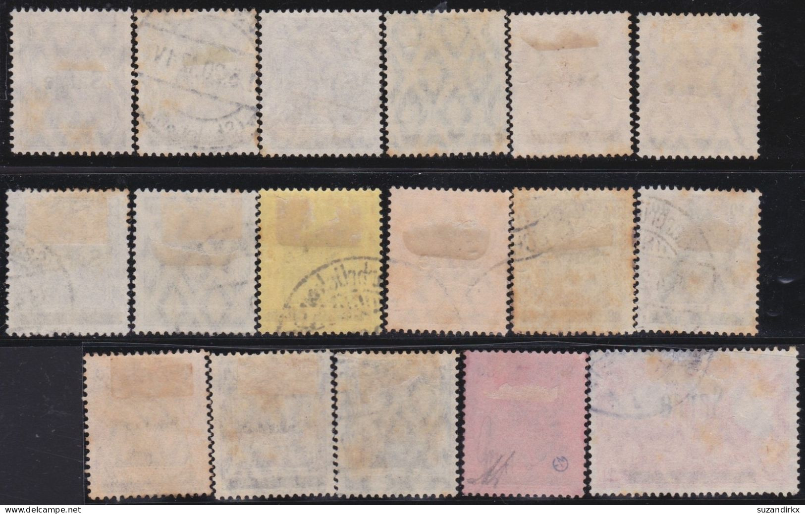 Saar    -     Michel   -  1/17 (2 Scans)    - 16: Signiert  Diena   -    O     -     Gestempelt - Used Stamps