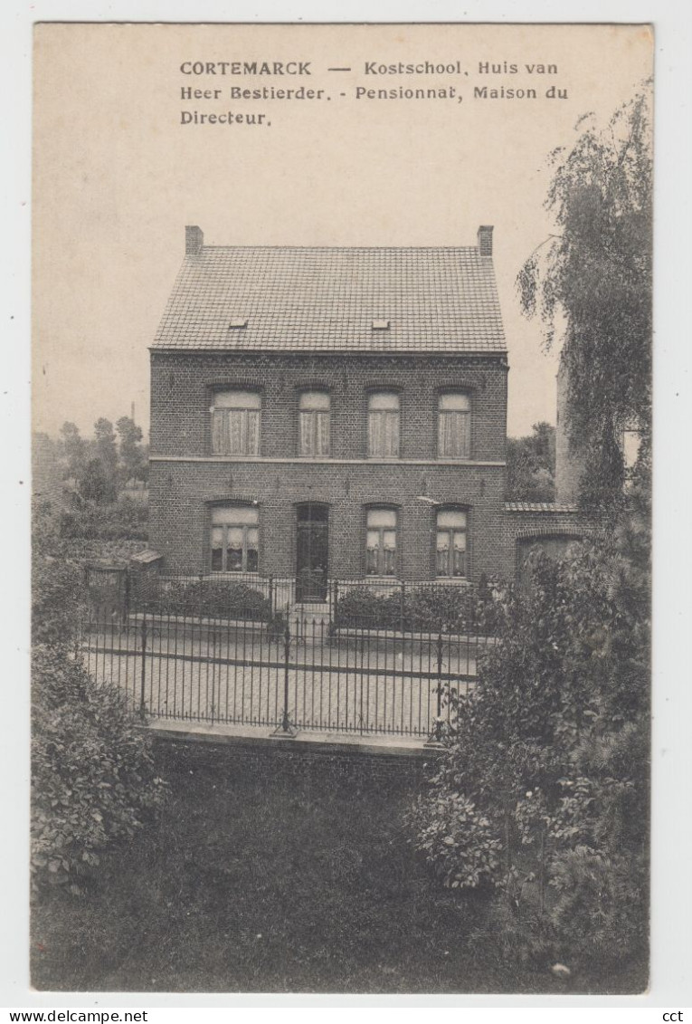 Cortemarck  Kortemark  Kostschool, Huis Van Heer Bestierder - Kortemark