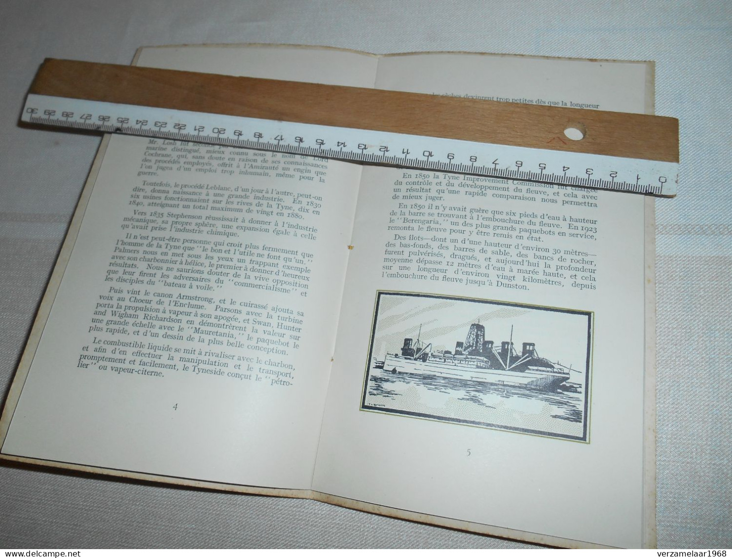 TYNE - Old Original Book + Map...  ------ ( Ismo : 72 ) - Newcastle-upon-Tyne