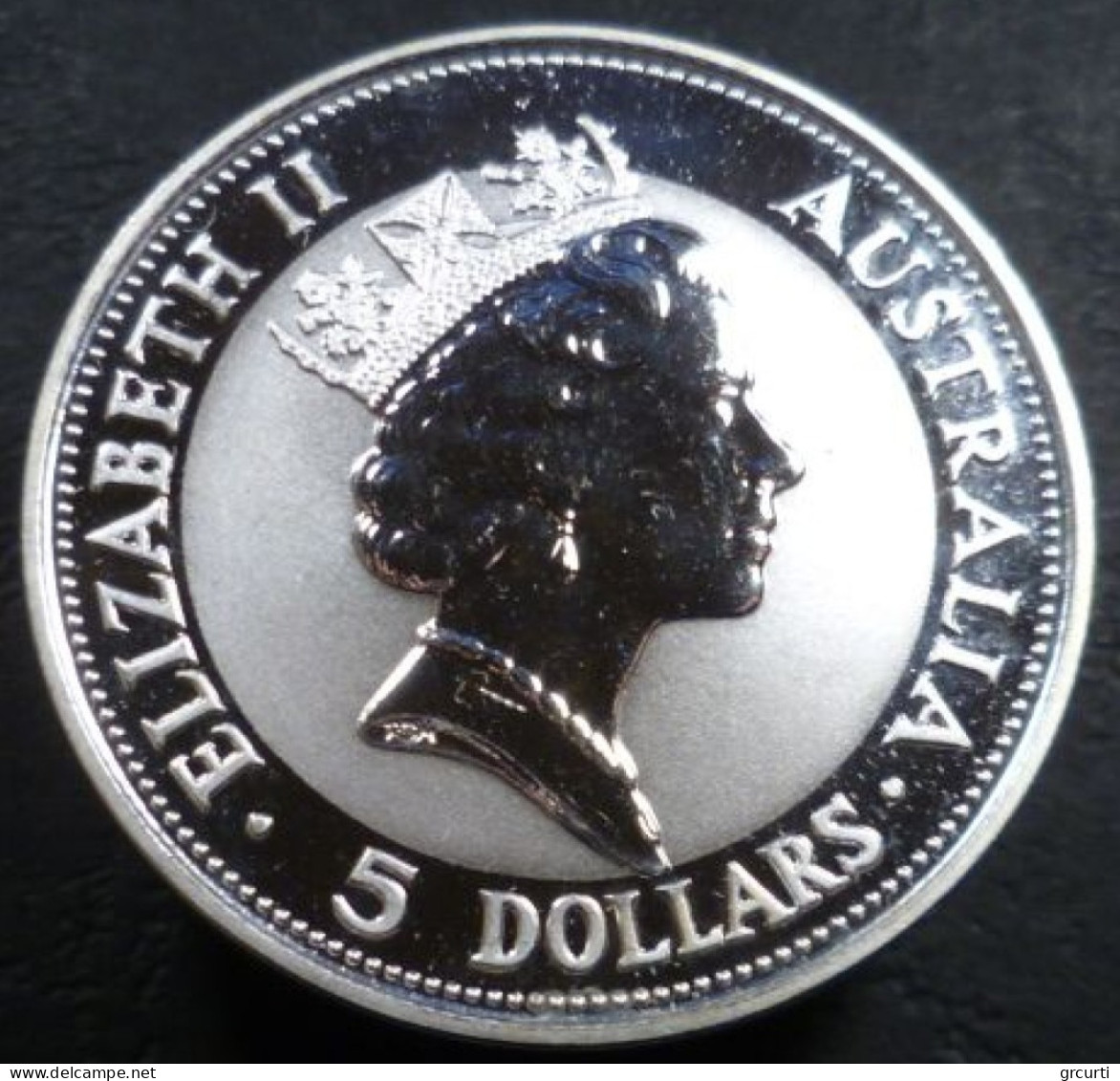 Australia - 5 Dollars 1991 - Kookaburra - KM# 138 - Silver Bullions