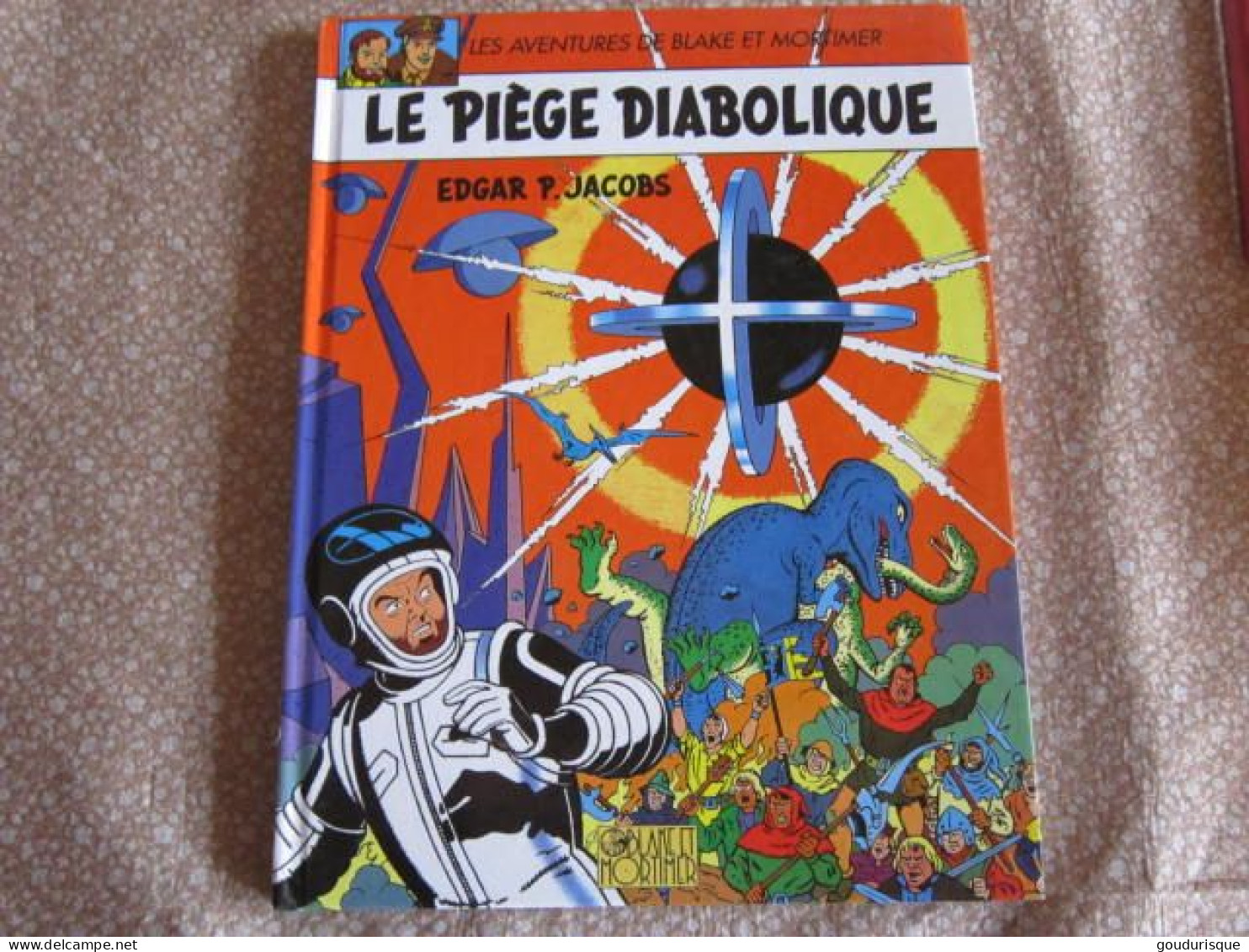 LE PIEGE DIABOLIQUE PUBLICITAIRE OFFERT PAR CITROEN  JACOBS - Blake Et Mortimer