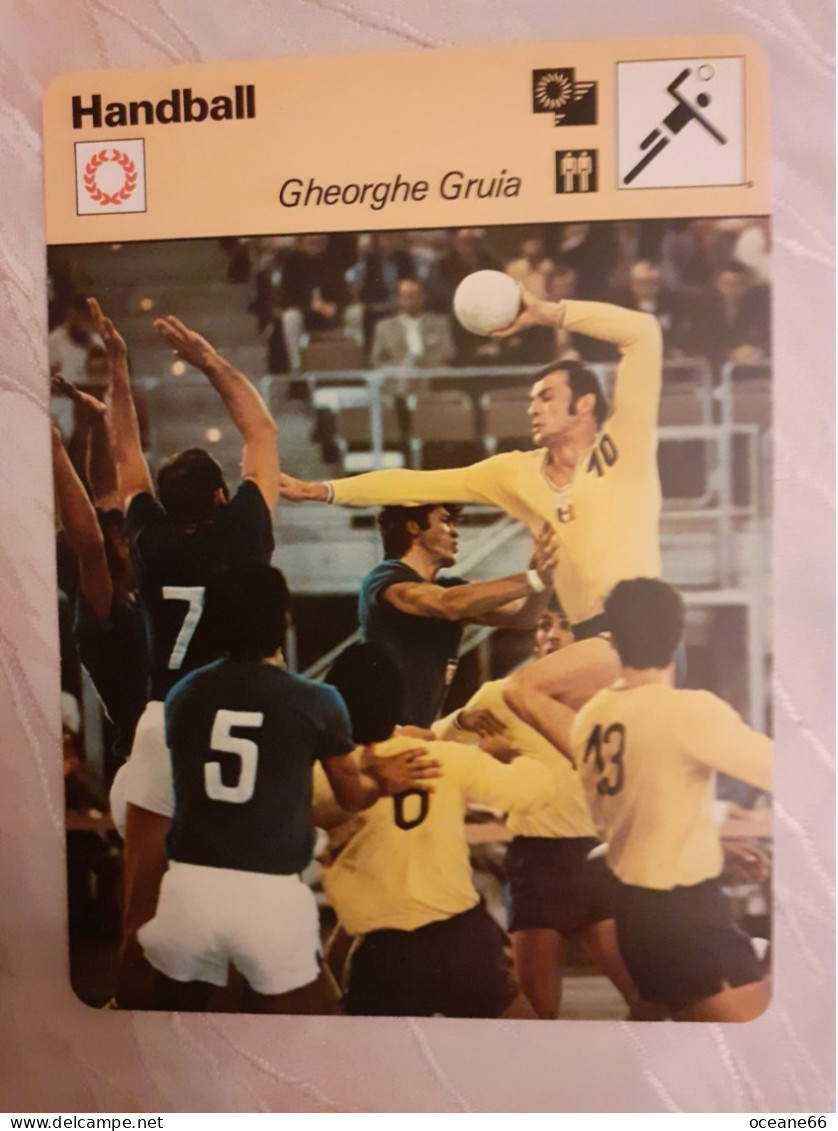 Fiche Rencontre Handball  Gheorghe Gruia - Handball