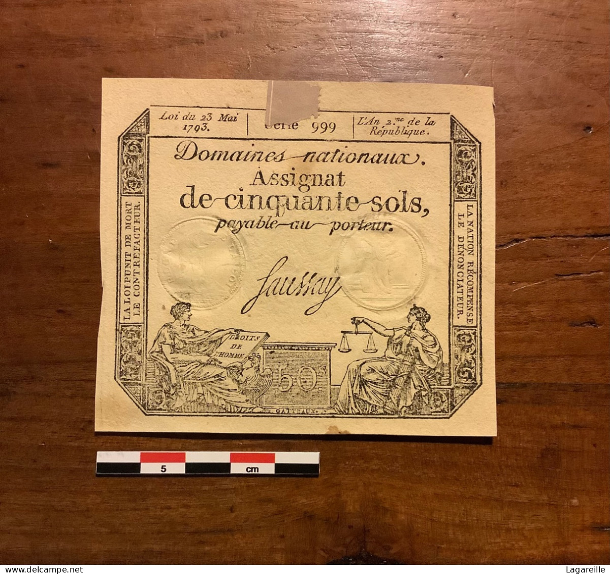 Lot De 4 Assignats 1791-1793 - Assignats