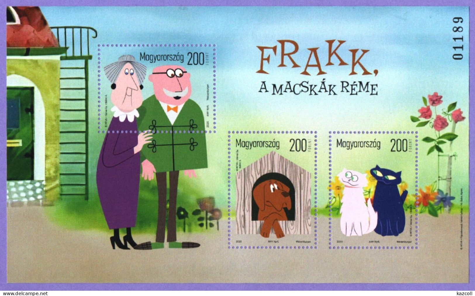 Hungary 2020. Cartoon. Animation. MNH - Neufs