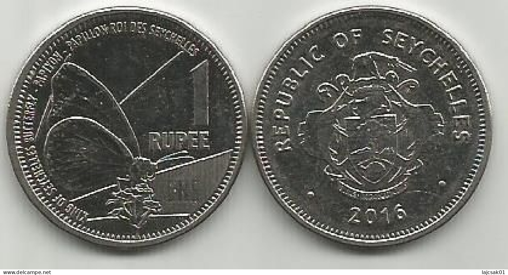 Seychelles 1 Rupee 2016. - Seychelles