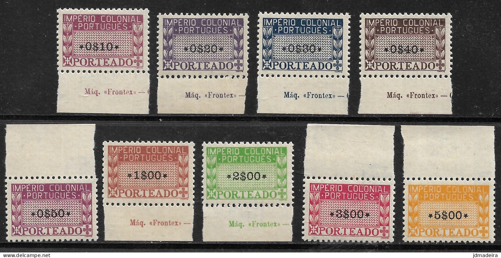 Portuguese Africa – 1945 Postage Dues MNH Set - Afrique Portugaise