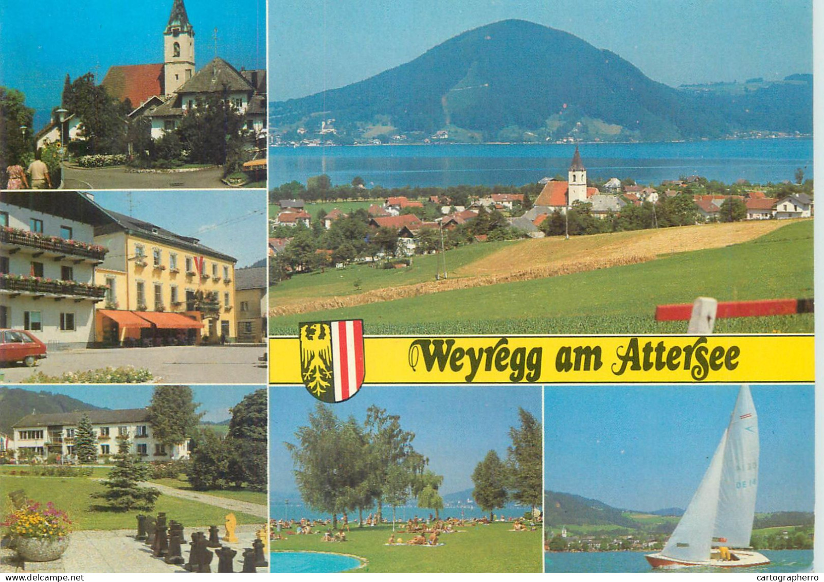 Austria Weyregg Am Attersee Multi View - Attersee-Orte