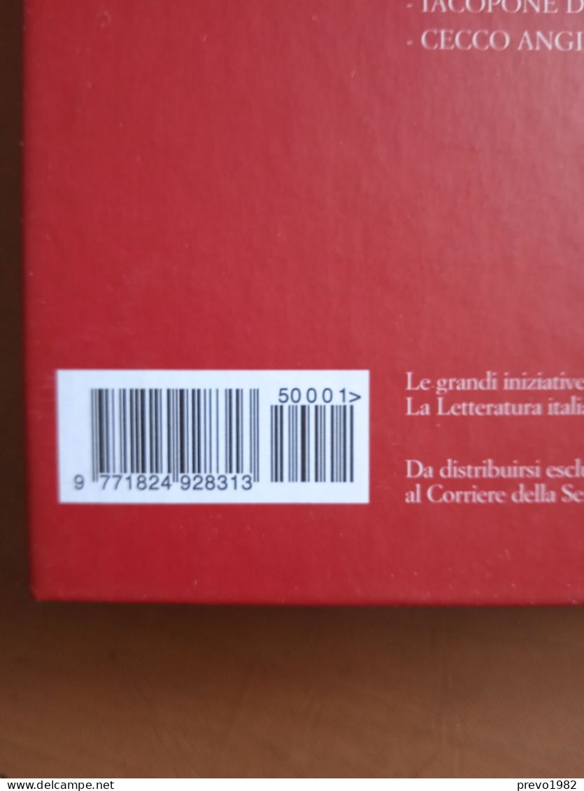 Volume Sfuso - La Letteratura Italiana, Volume 1, Le Origini E Il Duecento- Corriere Della Sera - Enciclopedias