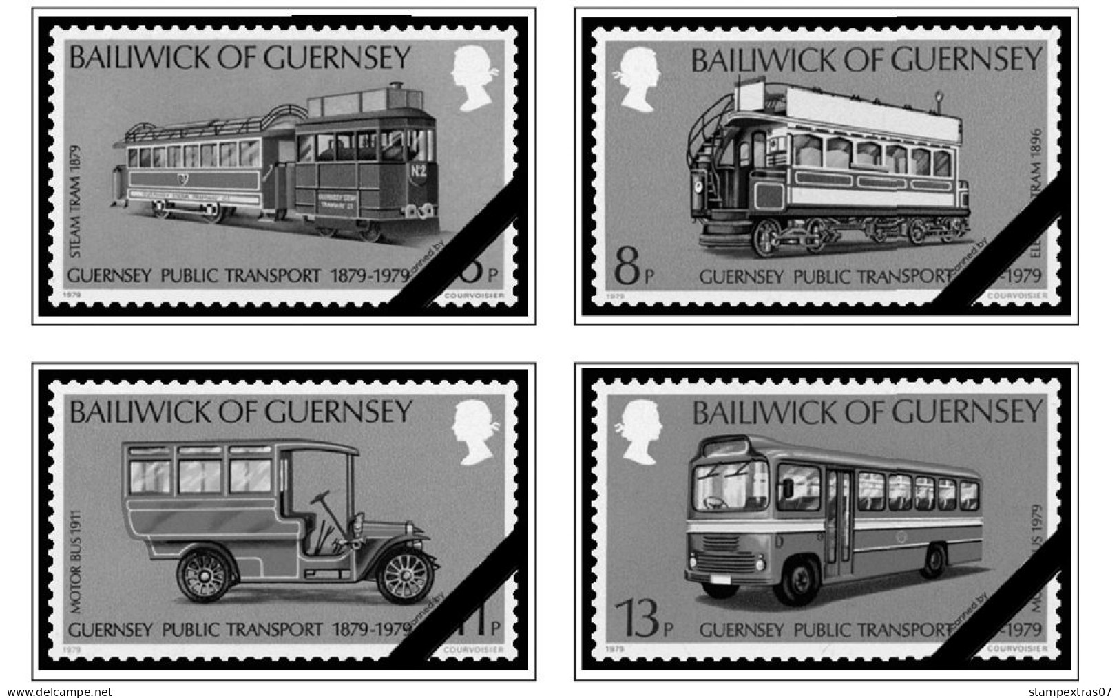 GB GUERNSEY 1958-2010 + 2011- 2020 STAMP ALBUM PAGES (212 b&w illustrated pages)