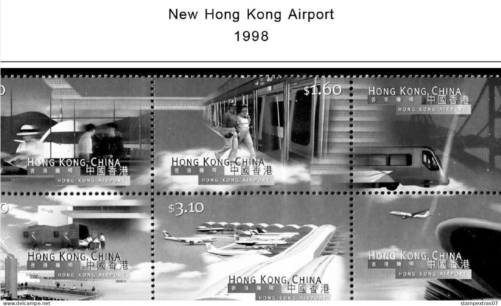 HONG KONG [SAR] 1998-2010 + 2011-2020 STAMP ALBUM PAGES (309 B&w Illustrated Pages) - Anglais