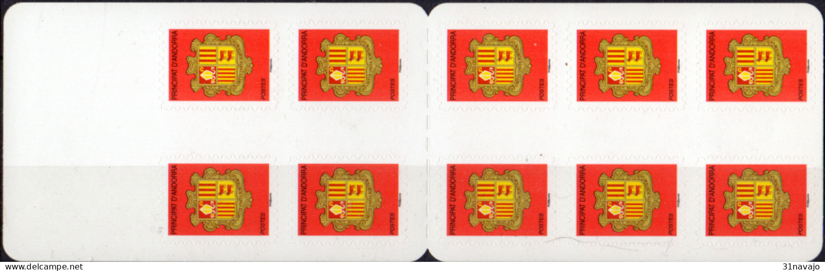 ANDORRE - Série Courante: Blason D'Andorre 2007 (carnet) - Cuadernillos