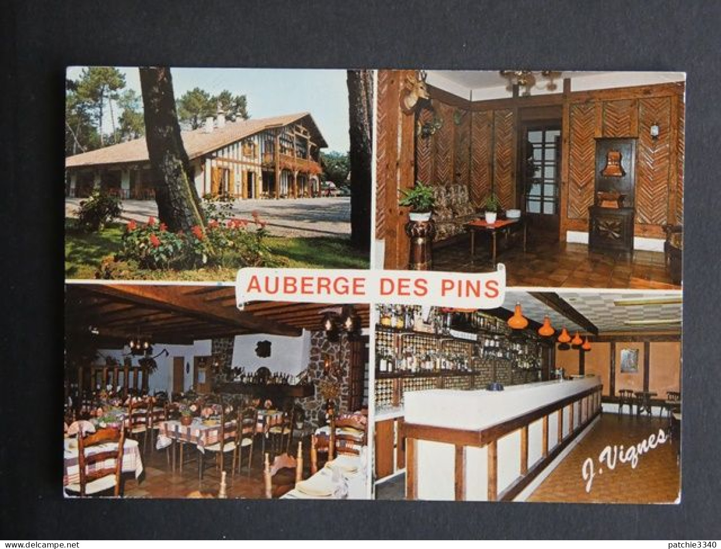 CPSM 40 LANDES - SABRES - AUBERGE DES PINS - Sabres