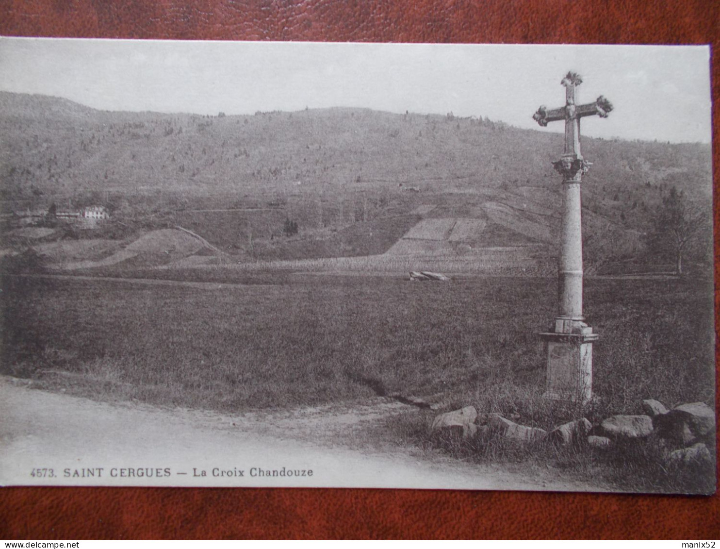 74 - SAINT-CERGUES - La Croix Chandouze. (Très Rare / Unique) - Saint-Cergues