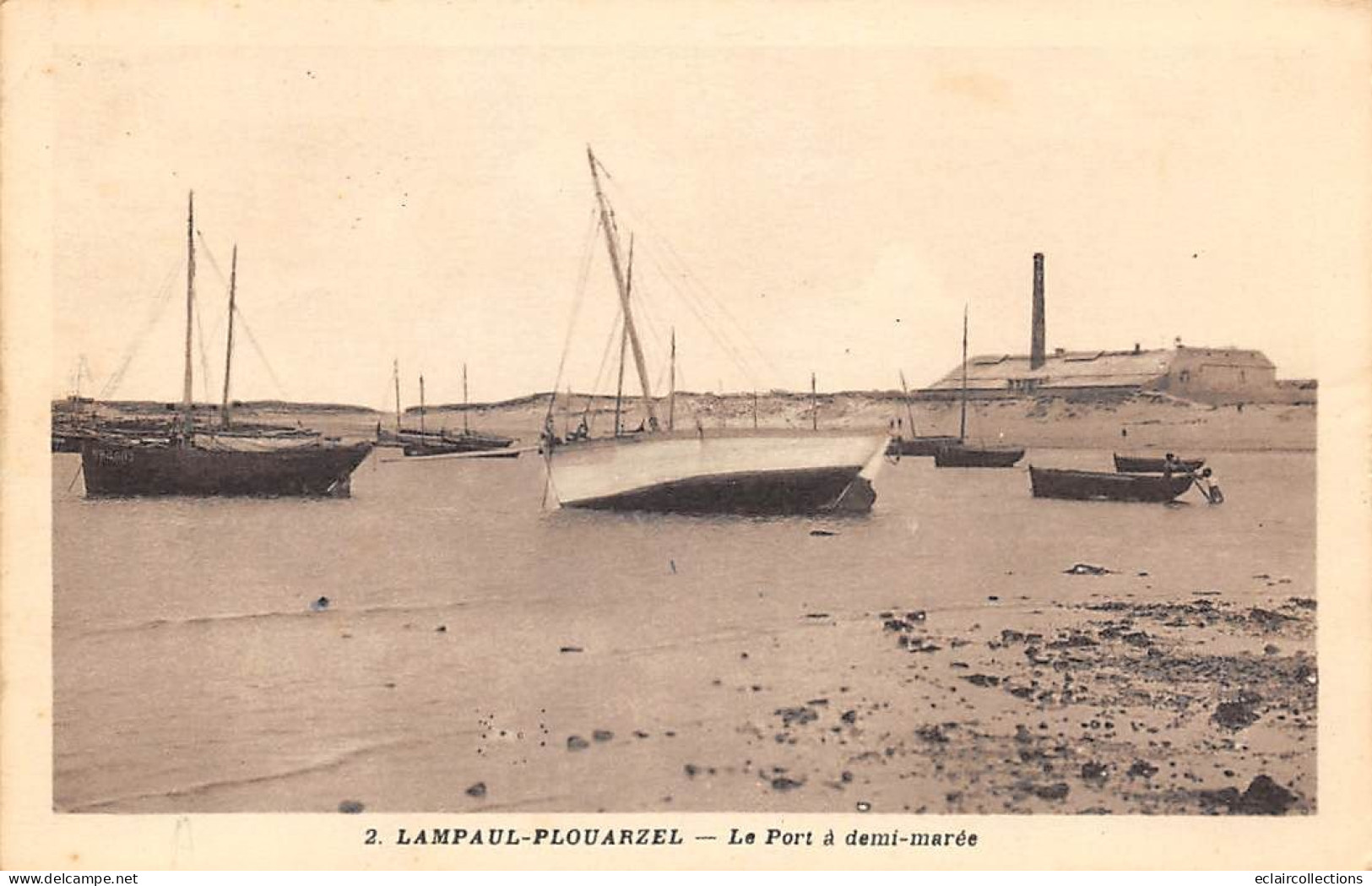 Lampaul Plouarzel              29         Le Port A Demie Marée      (voir Scan) - Lampaul-Guimiliau