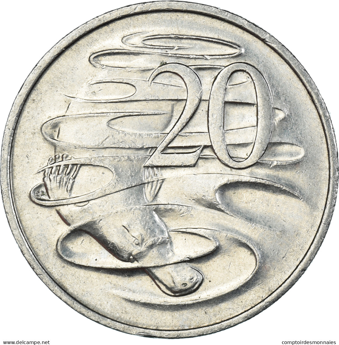Monnaie, Australie, 20 Cents, 1998 - 20 Cents