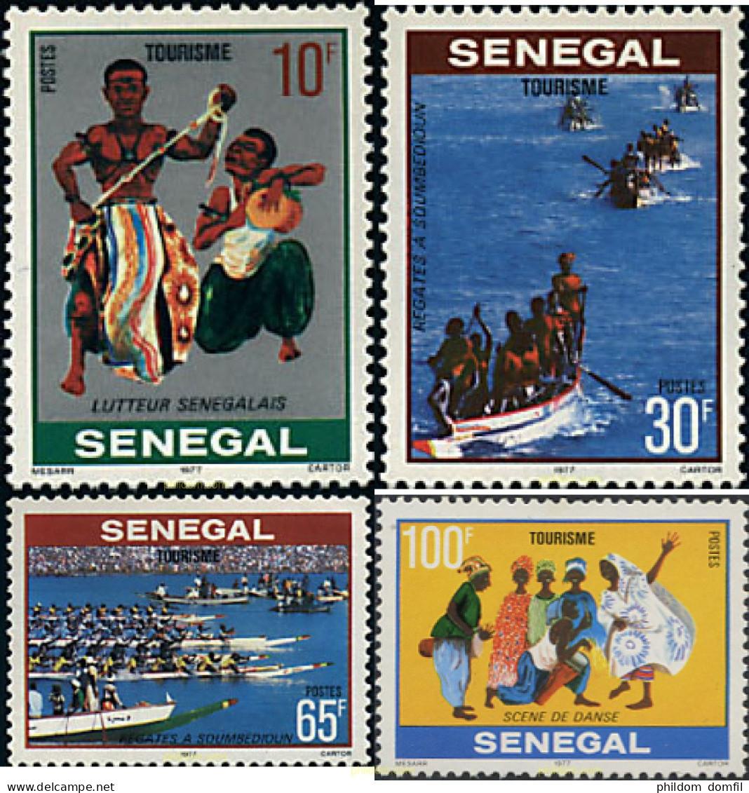 60768 MNH SENEGAL 1978 TURISMO - Worstelen