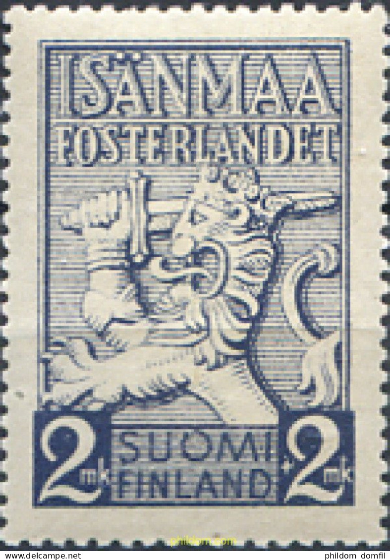 102469 MNH FINLANDIA 1940 SELLO PRO-PATRIA - Other & Unclassified