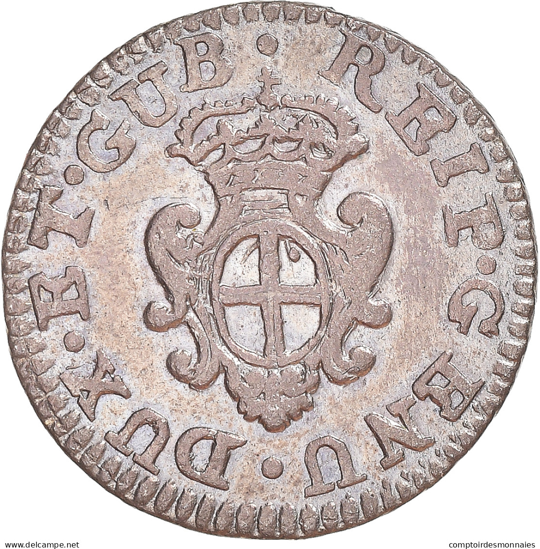 Monnaie, États Italiens, GENOA, 10 Soldi, 1792, Genoa, TTB, Billon, KM:247.2 - Genes