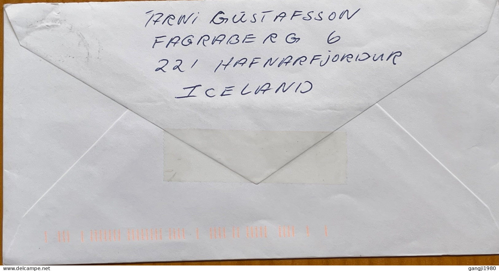 ICELAND 1999, AIRMAIL COVER USED TO USA, TUNETISVEPPUR,NATURE GRASS STAMP FUNGI, - Briefe U. Dokumente