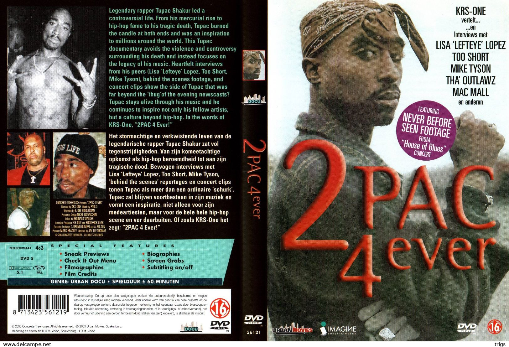 DVD - 2Pac 4 Ever - Dokumentarfilme