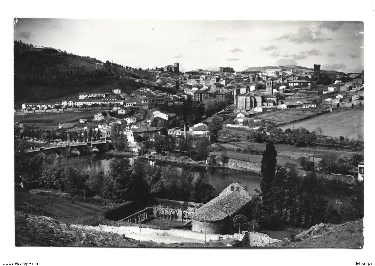 ARCOS DE SAN JUAN DE DUERO Y VISTA PARCIAL.- SORIA.- ( ESPAÑA). - Soria