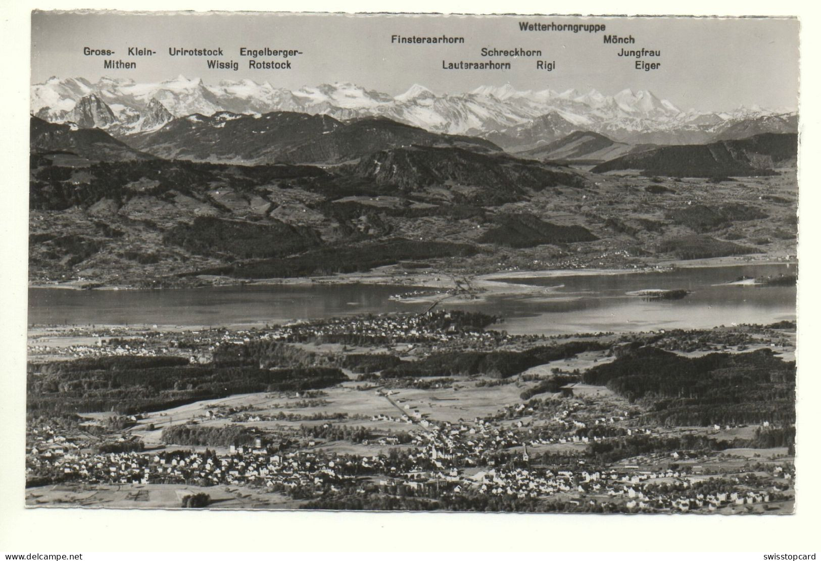 HINWIL Blick Vom Bachtel-Kulm Die Rigi Des Zürcher-Oberlandes - Hinwil