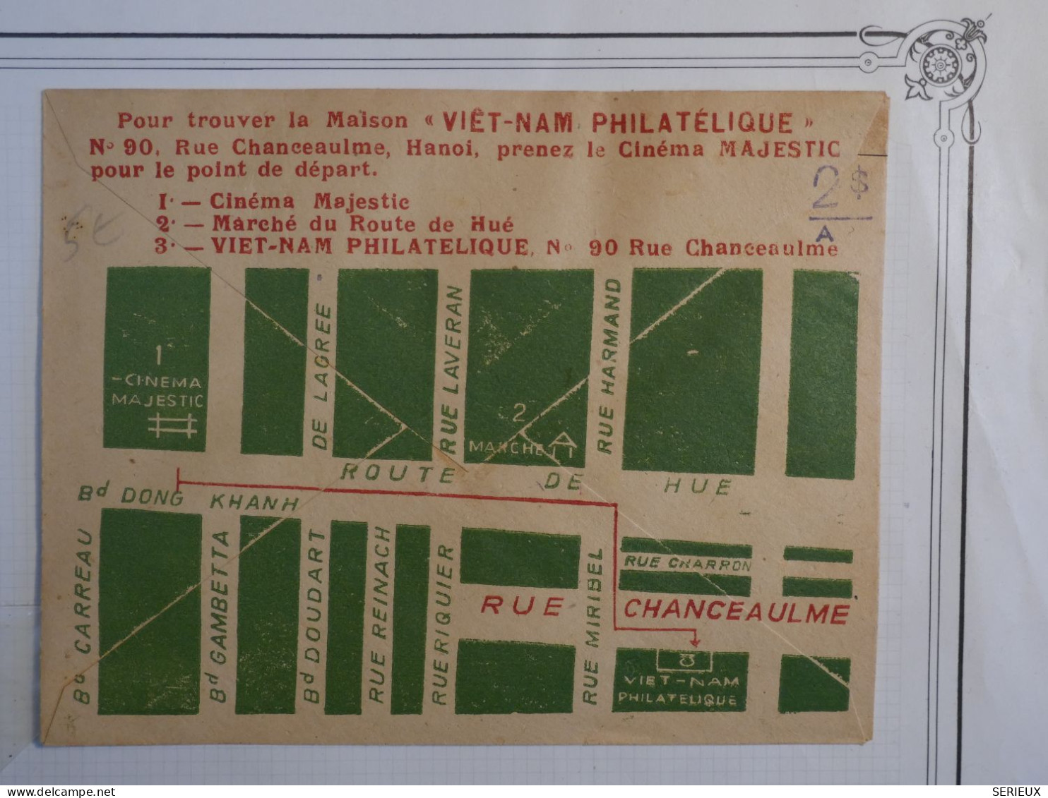 C  INDO CHINA  BELLE  LETTRE RRR 1946 HA -NOI -TRONG +SURCHARGES + AFFRANCH. PLAISANT - Covers & Documents