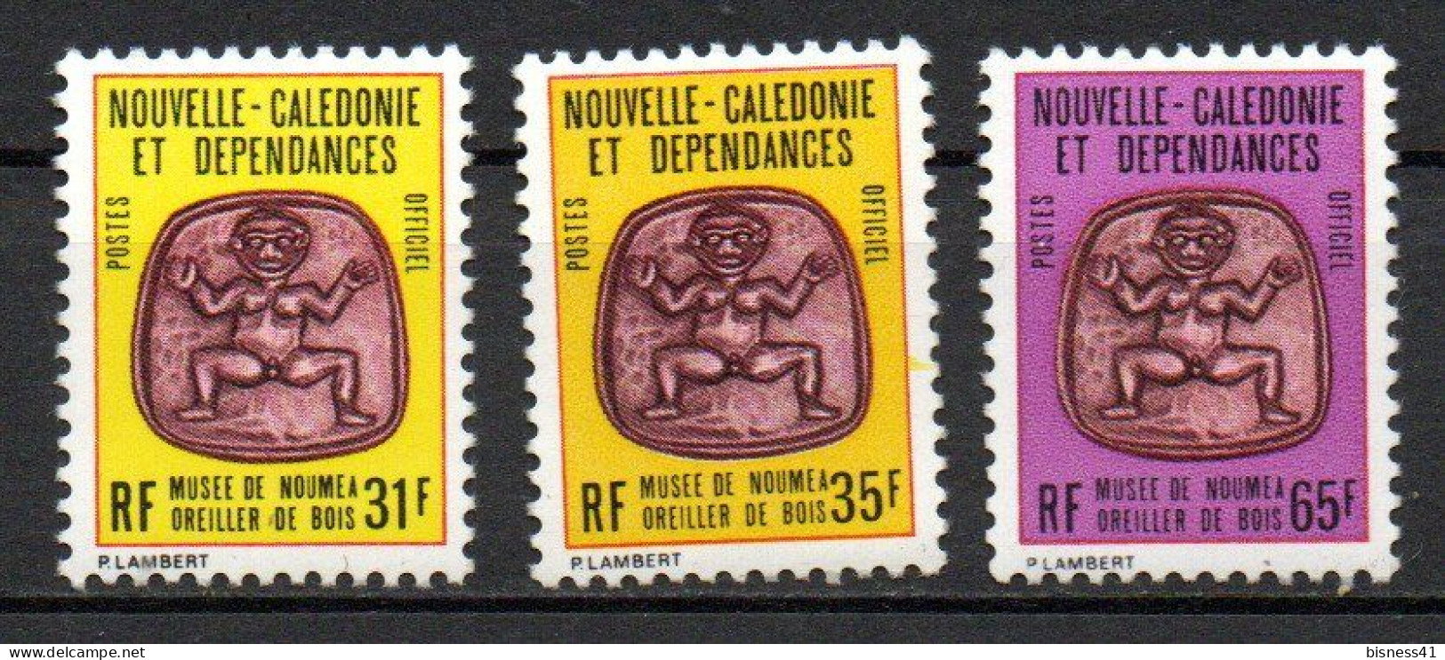 Col34 Nouvelle Calédonie Service N° 34 à 36 Neuf XX MNH  Cote : 5,50€ - Oficiales