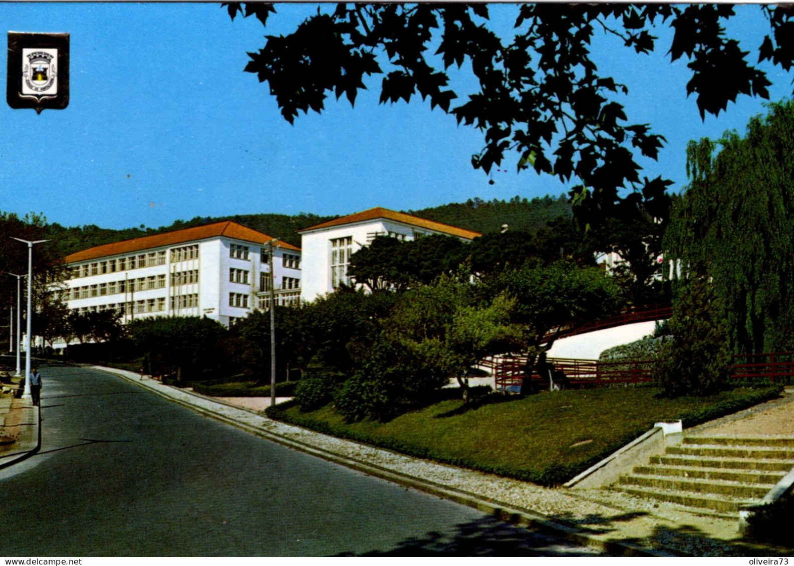 PORTALEGRE - Escola Industrial E Comercial Na Praça Miguel Bombarda - PORTUGAL - Portalegre