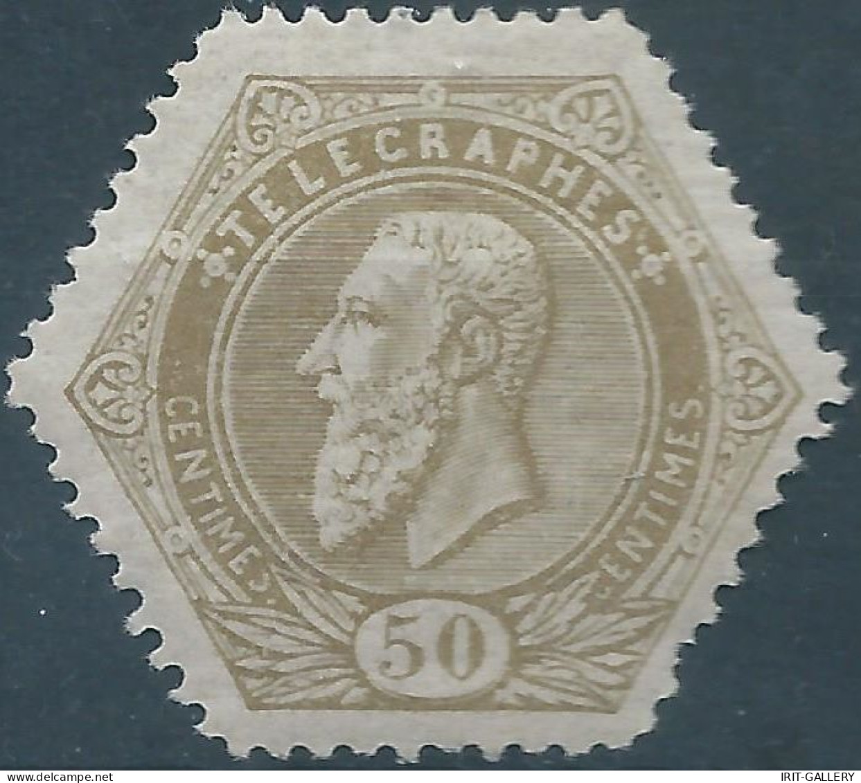 Belgium - Belgique,Belgio,1871,Telegrafo,Telegraph,Télégraphe,Telegraph,50c MNH - Telegrams