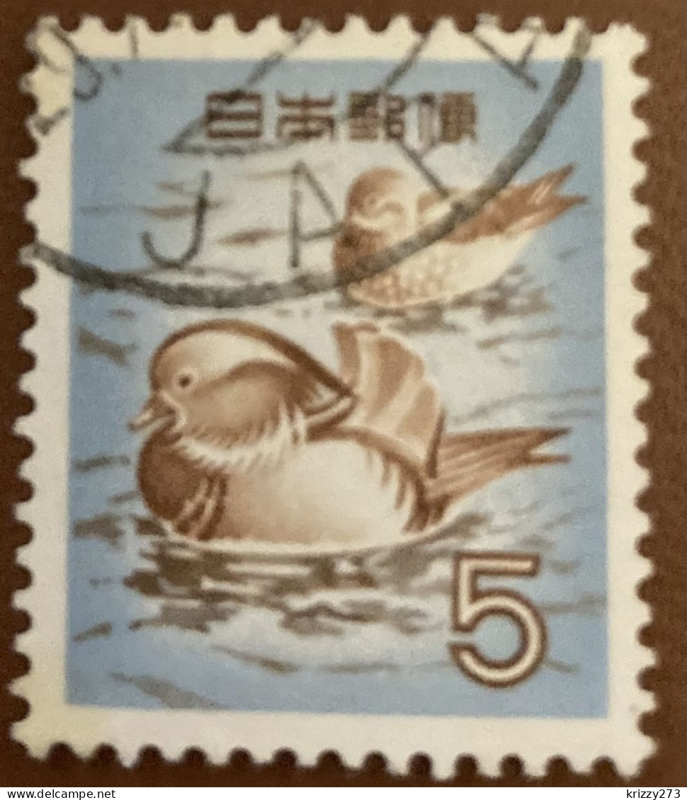 Japan 1955 Aix Galericulata Peking Duck 5y - Used - Used Stamps