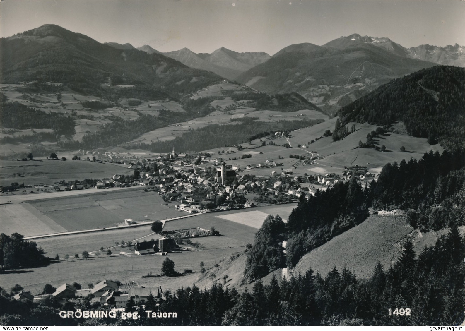 GRÖBMING   TAUERN    PHOTOKARTE      2 SCANS - Gröbming