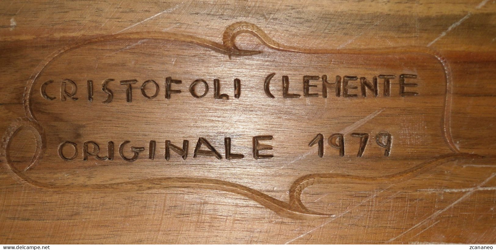 QUADRO A INTARSIO IN LEGNO DEL 1979 - CAVALLI - - Hout