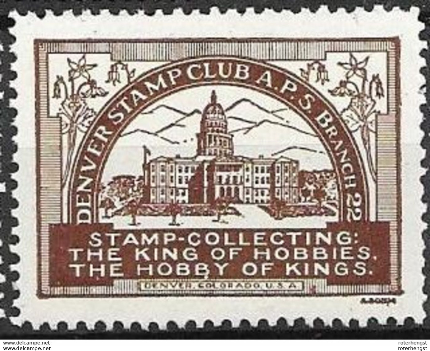 Denver Stamp Club 1905 Mnh ** - Sin Clasificación