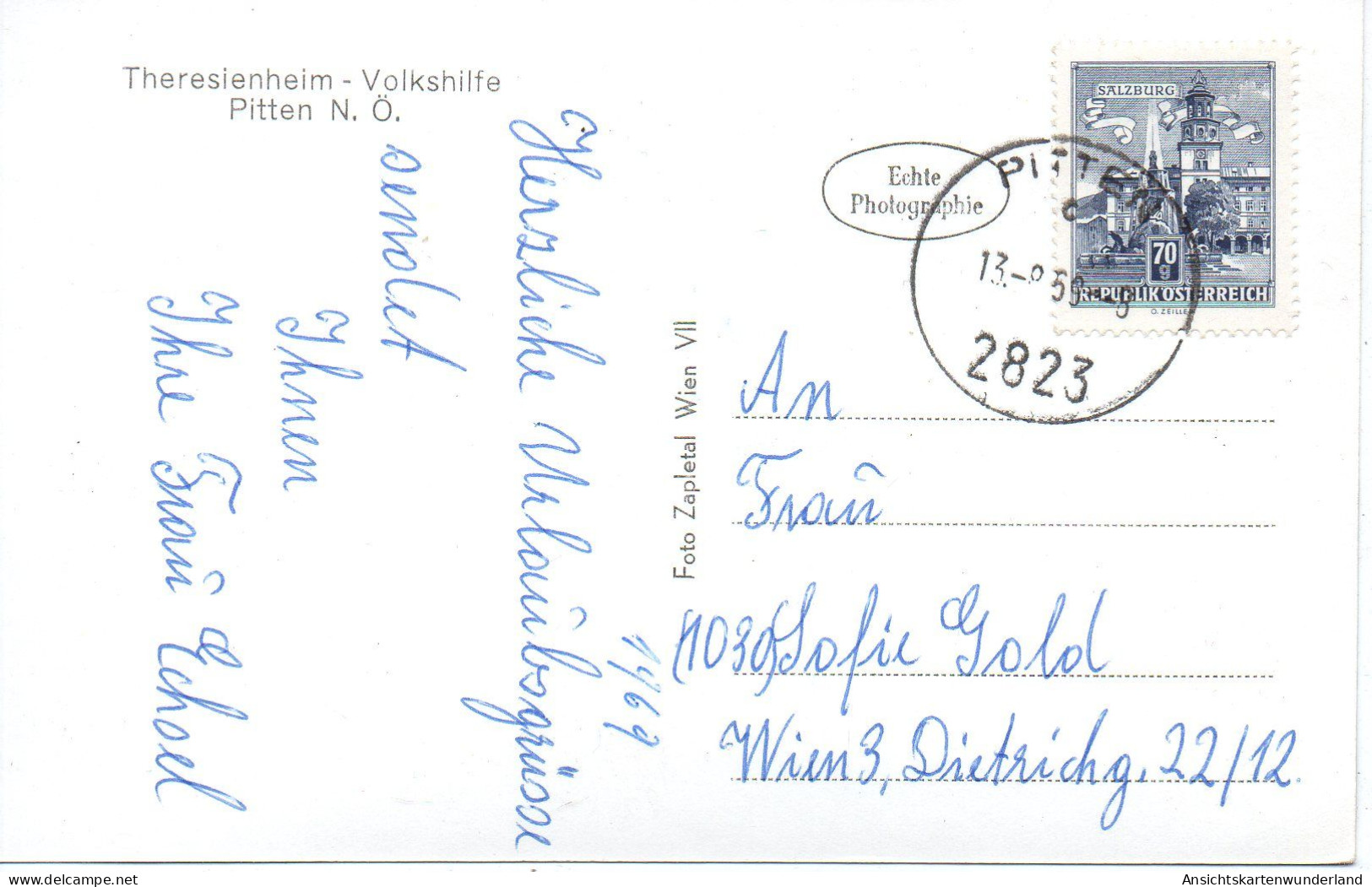 Pitten - Theresienheim 1969 (12581) - Pitten