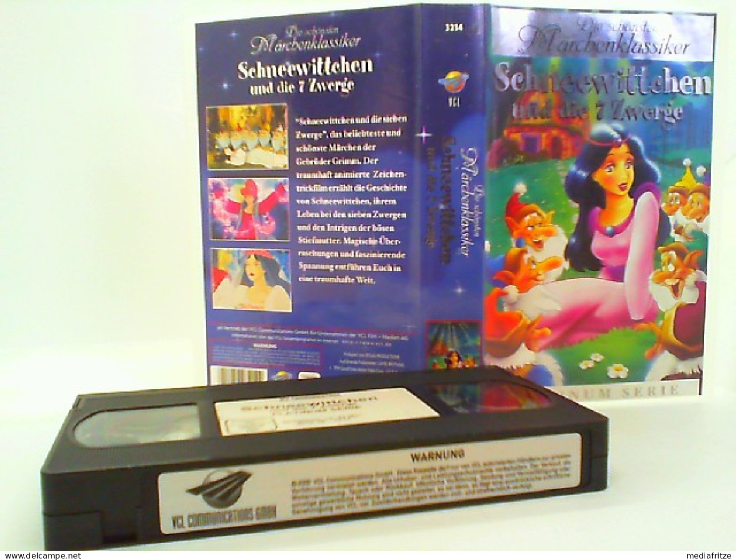 Schneewittchen Und Die Sieben Zwerge (Platinum Serie) [VHS] - Other & Unclassified