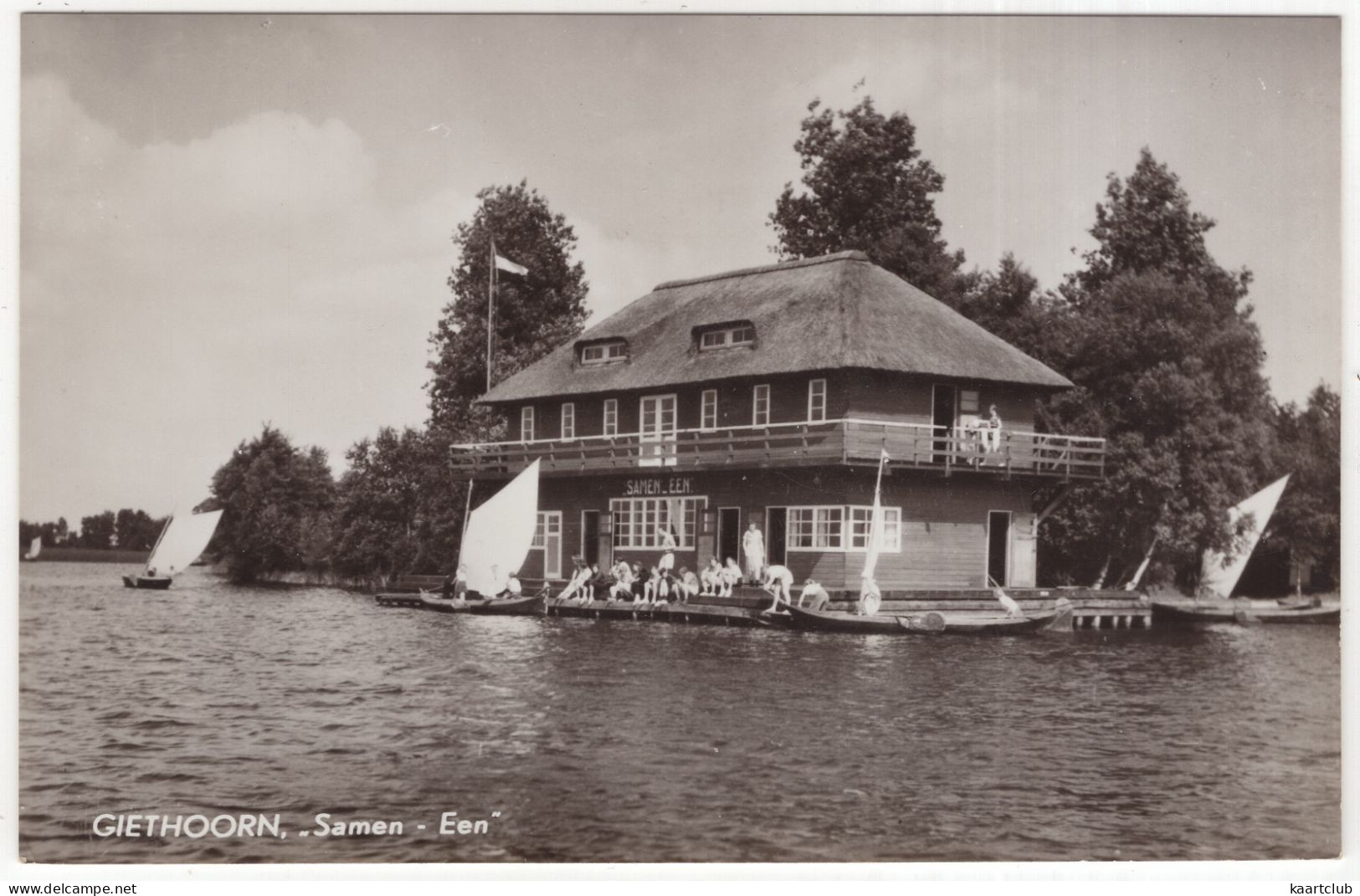 Giethoorn, 'Samen - Een' - (Overijssel, Nederland) - (Uitg.: L.U.S.) - Giethoorn