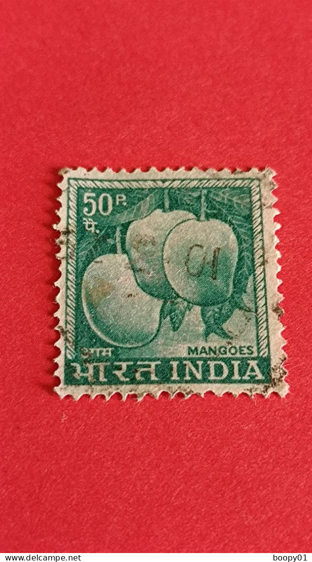 INDE - INDIA - Timbre 1967 : Fruits - Mangues - Used Stamps