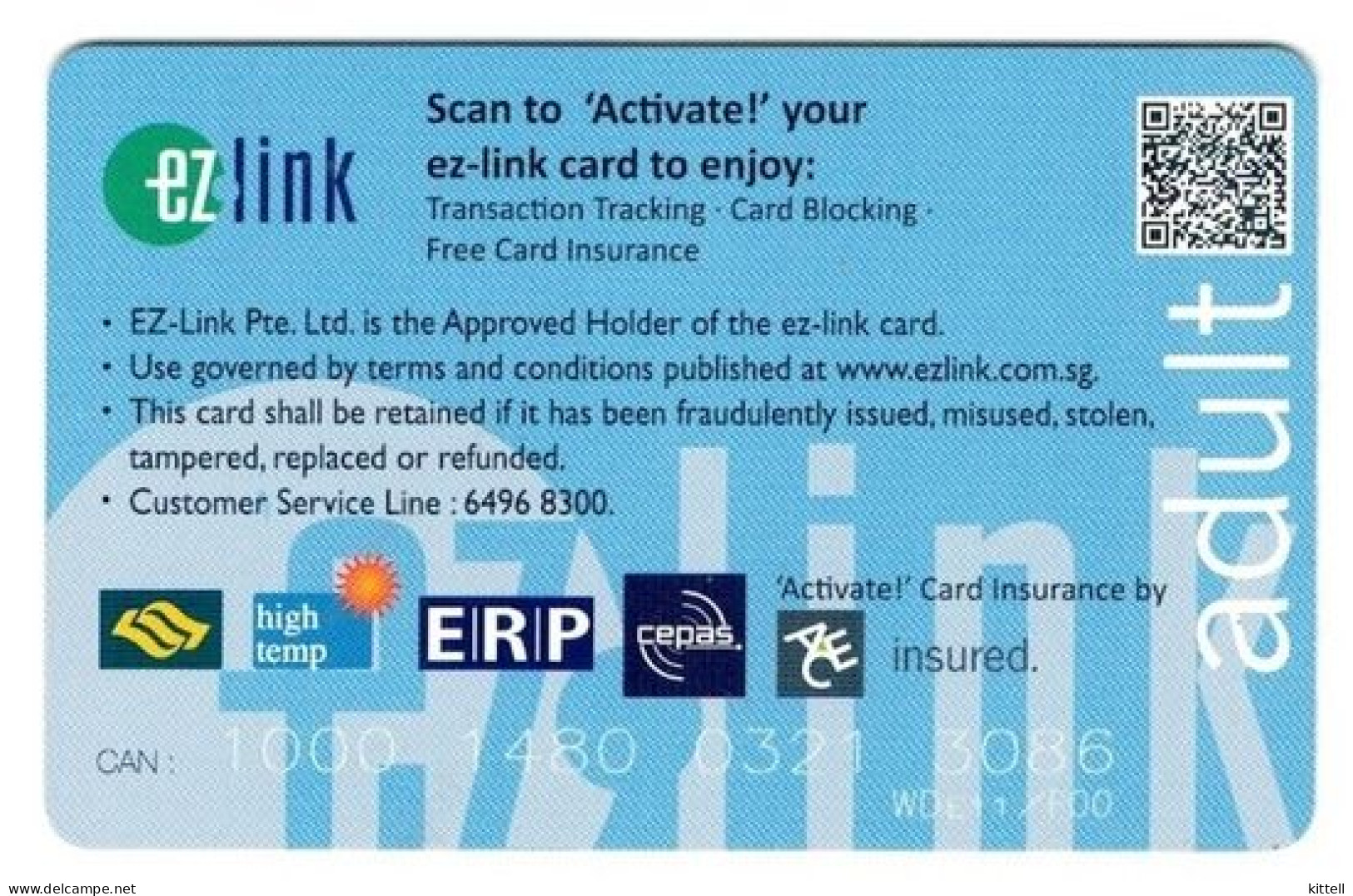 Singapore Travel Transport Card Subway Train Bus Ticket Ezlink Used - Mundo