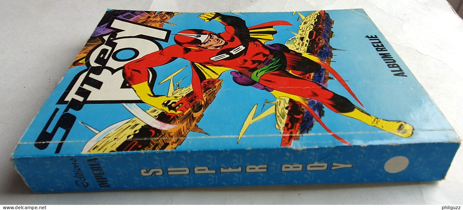 PETIT FORMAT SUPER BOY Recueil / Album Sans N° 75 ( 401 - 402 - 397 ) IMPERIA - Superboy