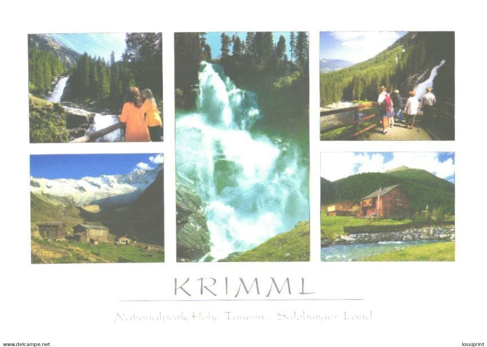 Austria:Krimml Waterfall, Views - Krimml