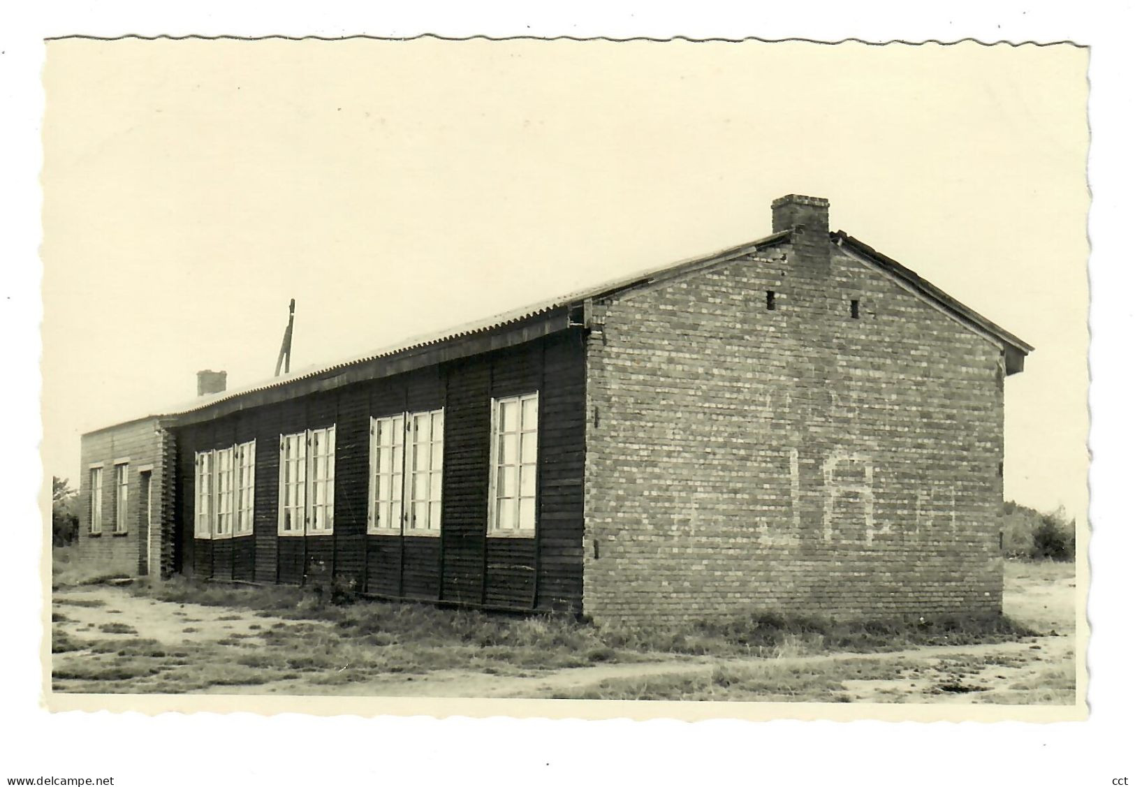 Kwaadmechelen  Ham  FOTOKAART  Van De Eerste Kerk Van Het Gehucht Genebos - Ham