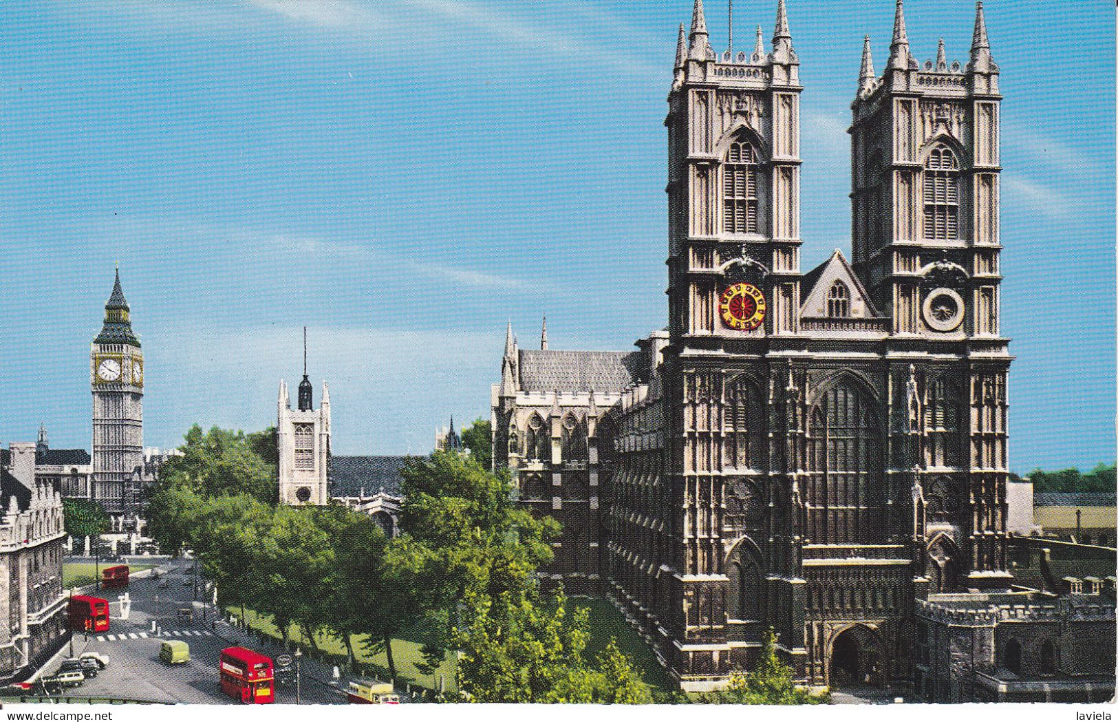 ANGLETERRE - LONDRES - Westminster Abbey And Big Ben - Westminster Abbey