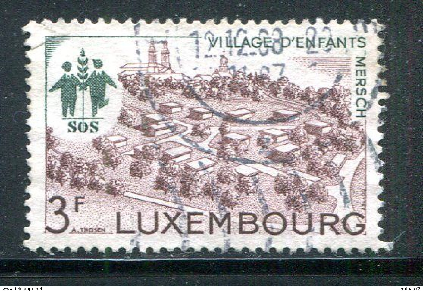 LUXEMBOURG- Y&T N°726- Oblitéré - Oblitérés